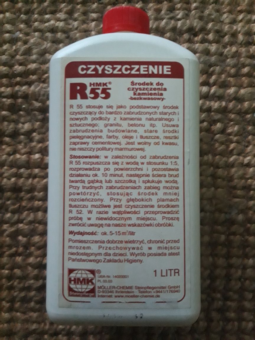HMK R55. Środek do czyszczenia kamienia