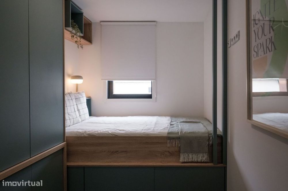 Suite para Duas Pessoas em Co-Living, junto ao Hospital São João do