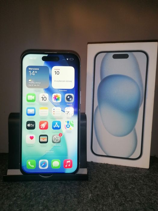 iPhone 15 256Gb - Komplet - Stan bardzo dobry