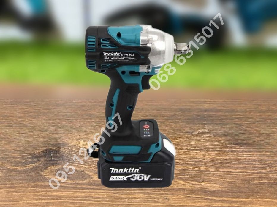 Гайковерт аккумуляторный Makita DTW301 с набором инструментов макита