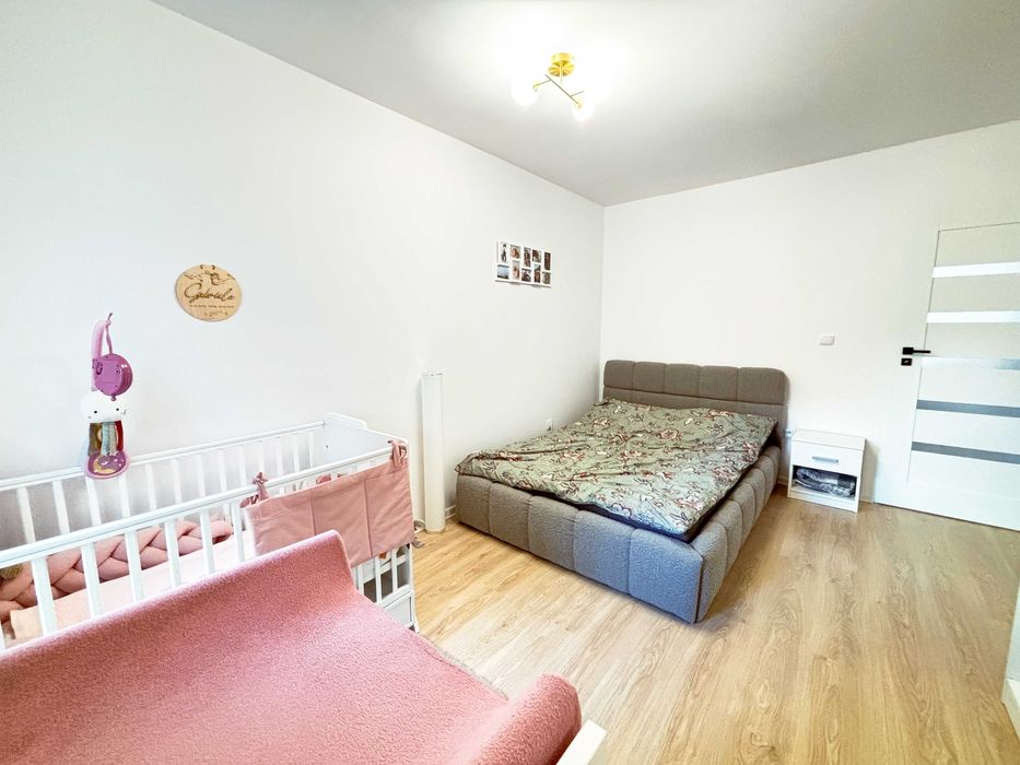 nowoczesne 2 pokoje z dużą kuchnią, ogródek, piwnica, komórka