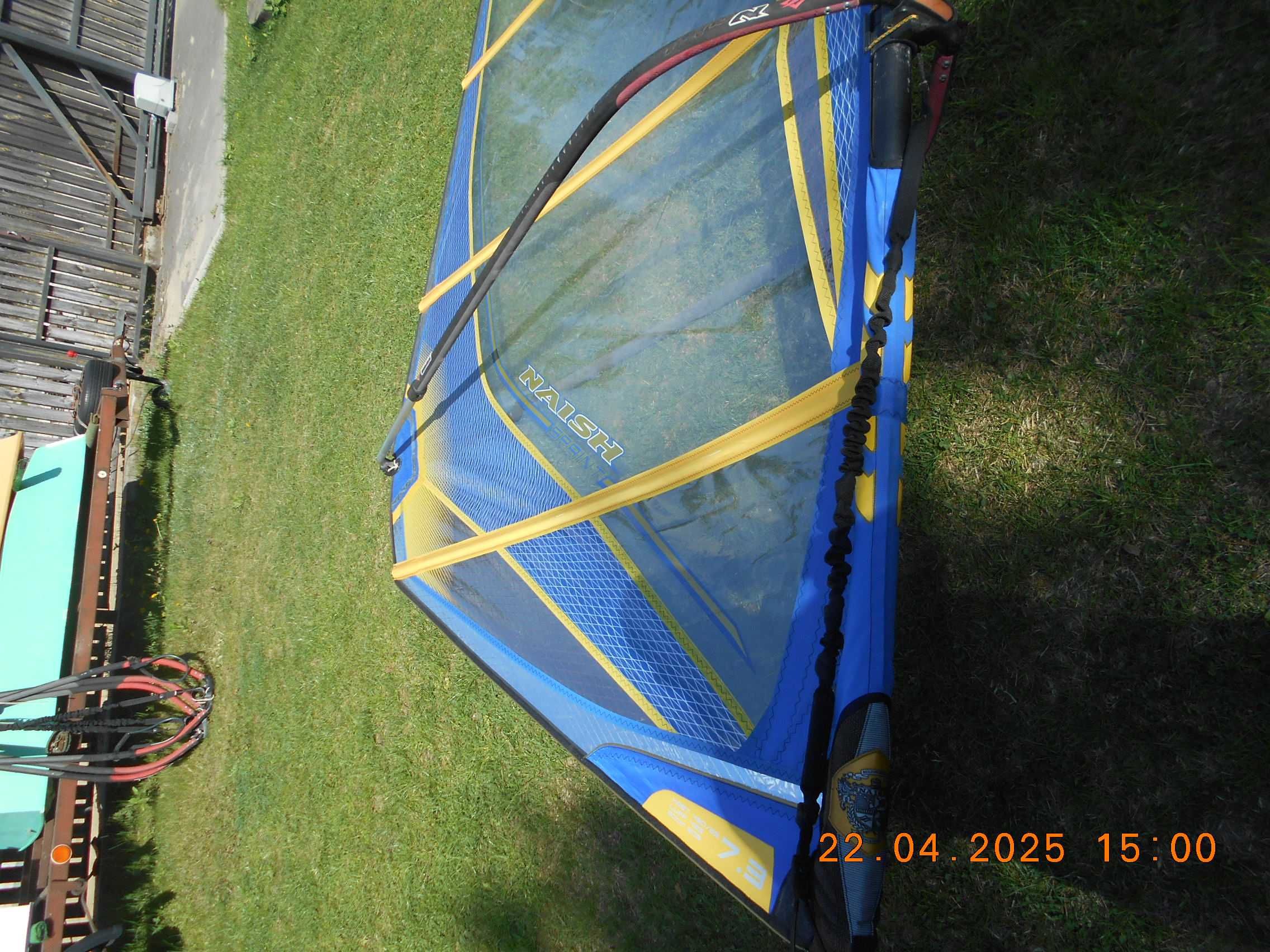 deska /zestaw windsurfingowa FANATIC SHARK 145 L i pędnik Naish 7,3 m