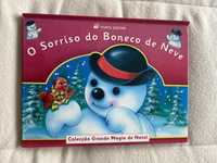 Livro para crianças “O sorriso do Boneco de Neve”