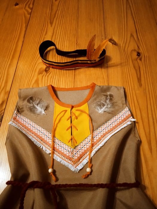 Nowy Strój Indianki 110 Indianka Pocahontas