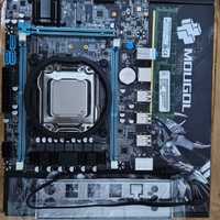 Комплект MOUGOL X79 lga 2011+ xeon E5 2630Lv2 60вт +16 ГБ 1866 МГц