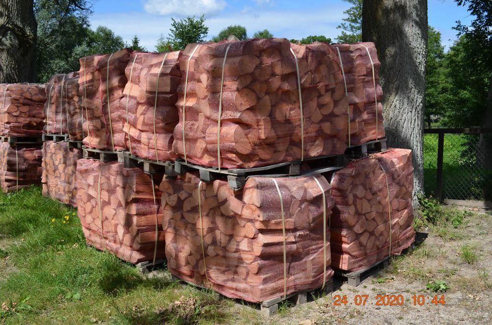 Brykiet drzewny do pieca i kominka z dostawą do domu Orzysz, okolice