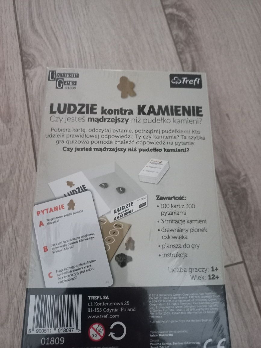 Gra Ludzie kontra kamienie