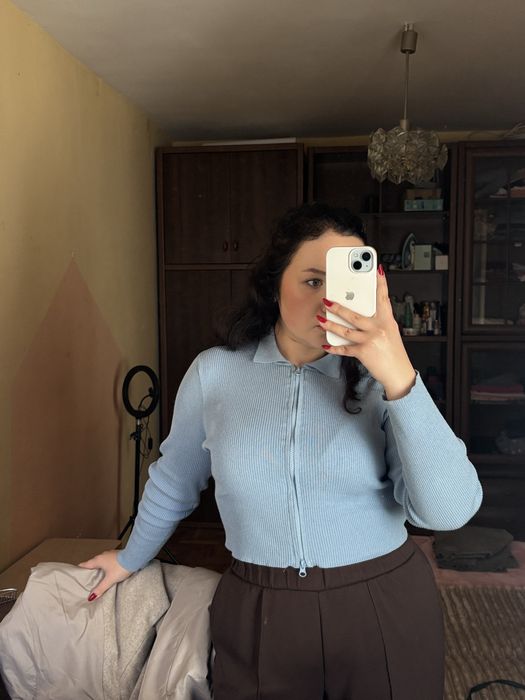 кофтинка в рубчик