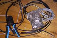 Kabel sieciowy CAT5e U/UTP PE żel + wtyczki RJ45 Toruń Ciechocinek