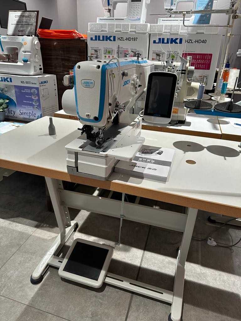Dziurkarka elektroniczna JACK JK-1790GS-2 Automat Nowa ! Jak JUKI LBH