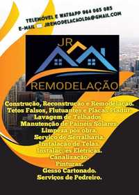 JR Remodelação -Remodelação, Serviço de Canalização e Eletricidade.