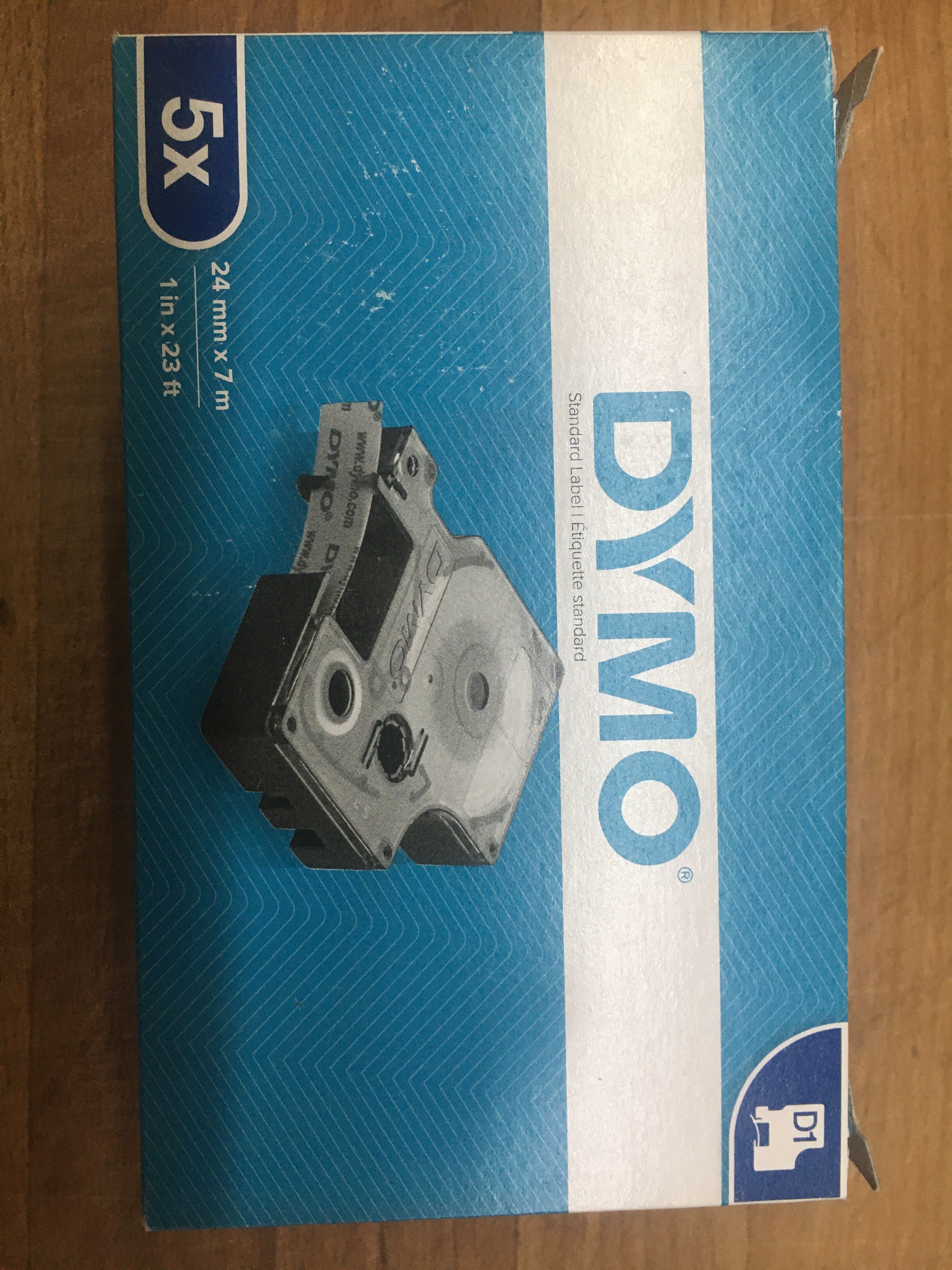 Taśma DYMO D1 24mm