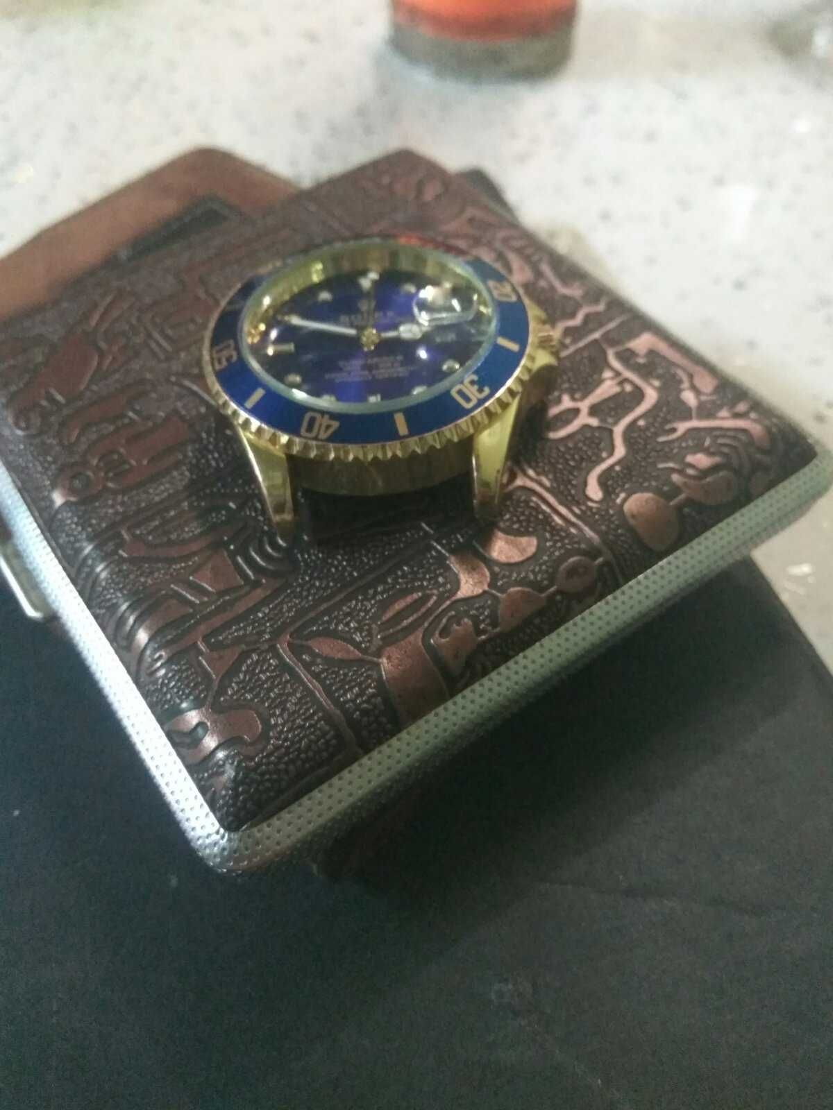 Механические часы Rolex Submariner Blue  мужские наручные часы