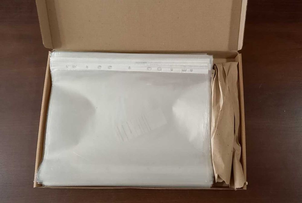 Файлы канцелярские А4 б/у - набор 160 штук