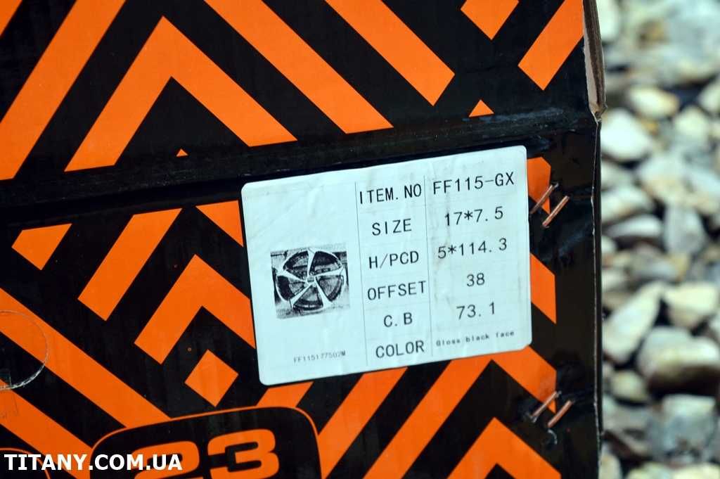 7.8кг R17 5x114.3 Mazda 3 6 Honda Kia Renault Megane Nissan Hyundai RX