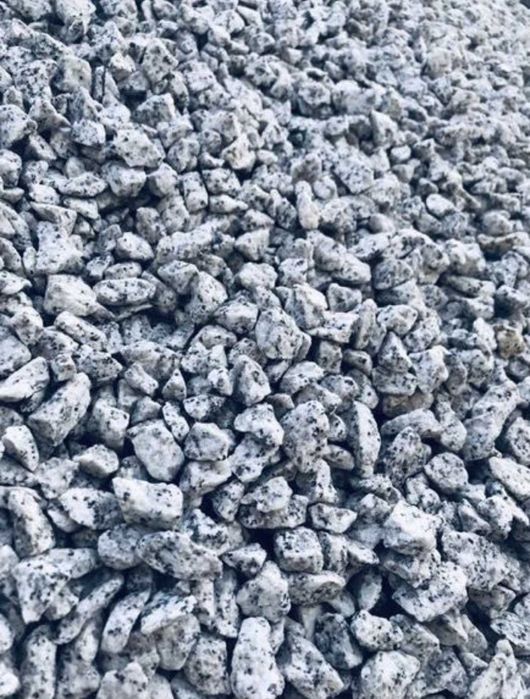GRYS GRANITOWY DALMATYŃCZYK Granit Ogrodowy Kamień pakowany w Worki