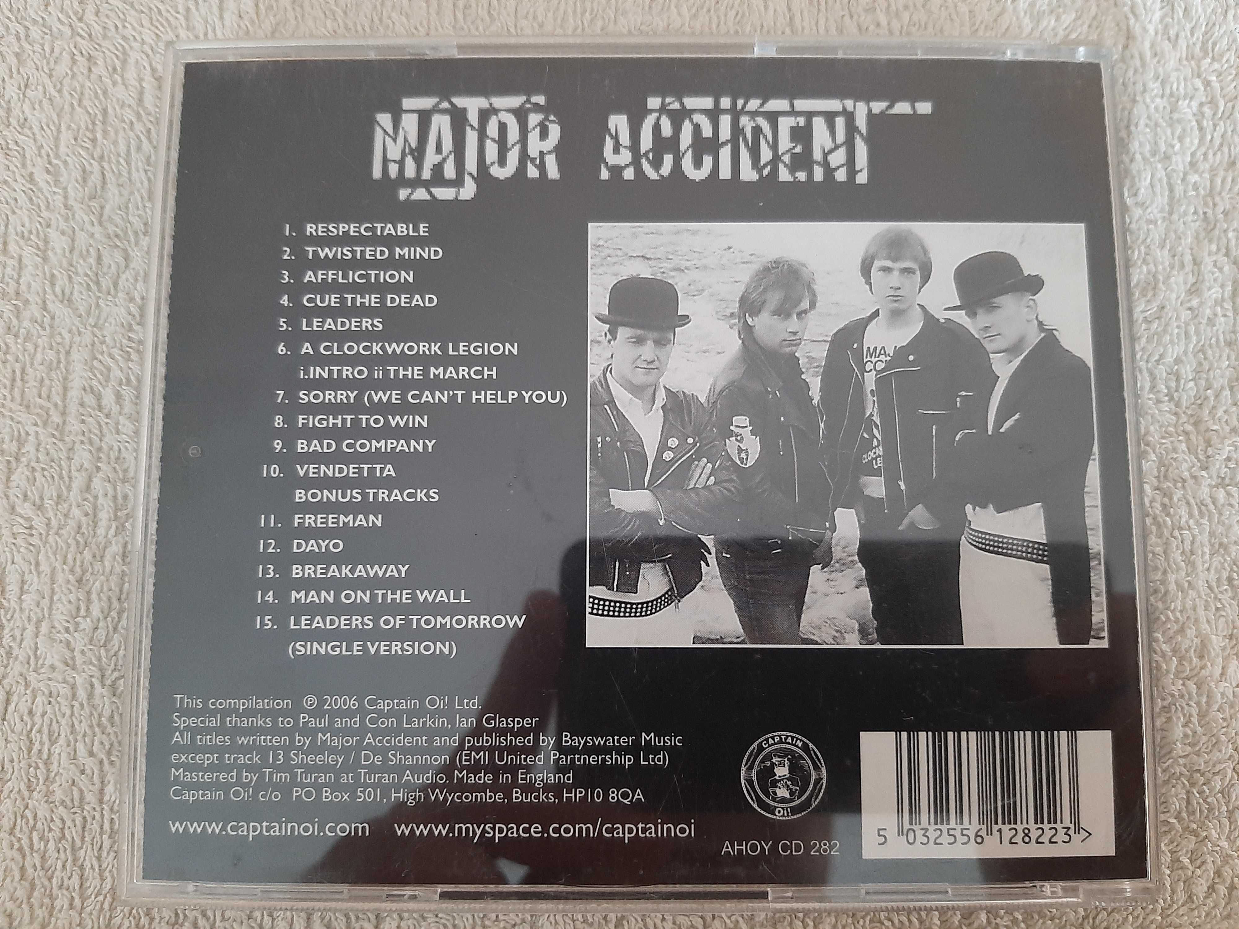 Major Accident "A Clockwork Legion" Street Punk Skinhead Oi!