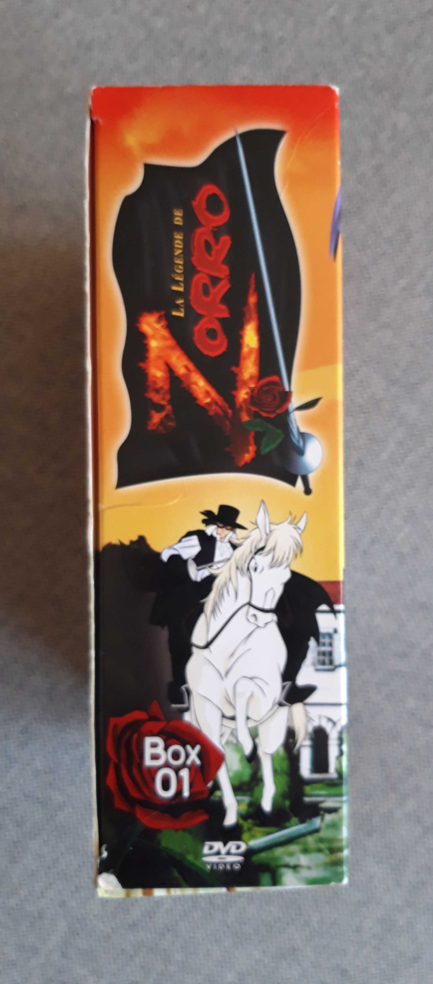 Pack 4 DVD desenho animado "ZORRO"