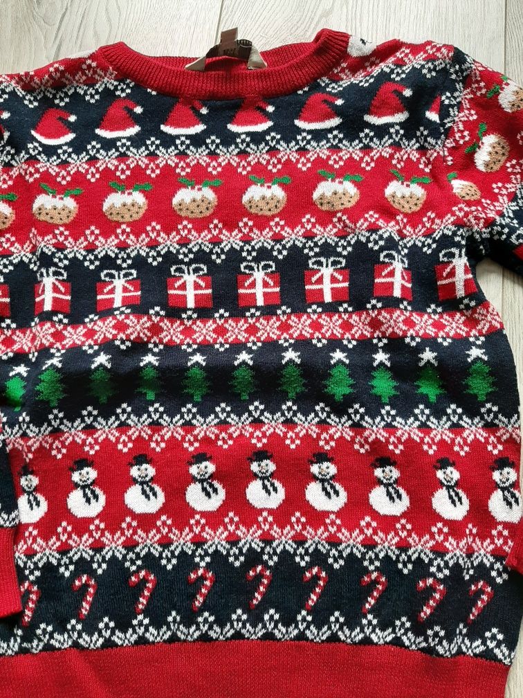 Sweterek świąteczny