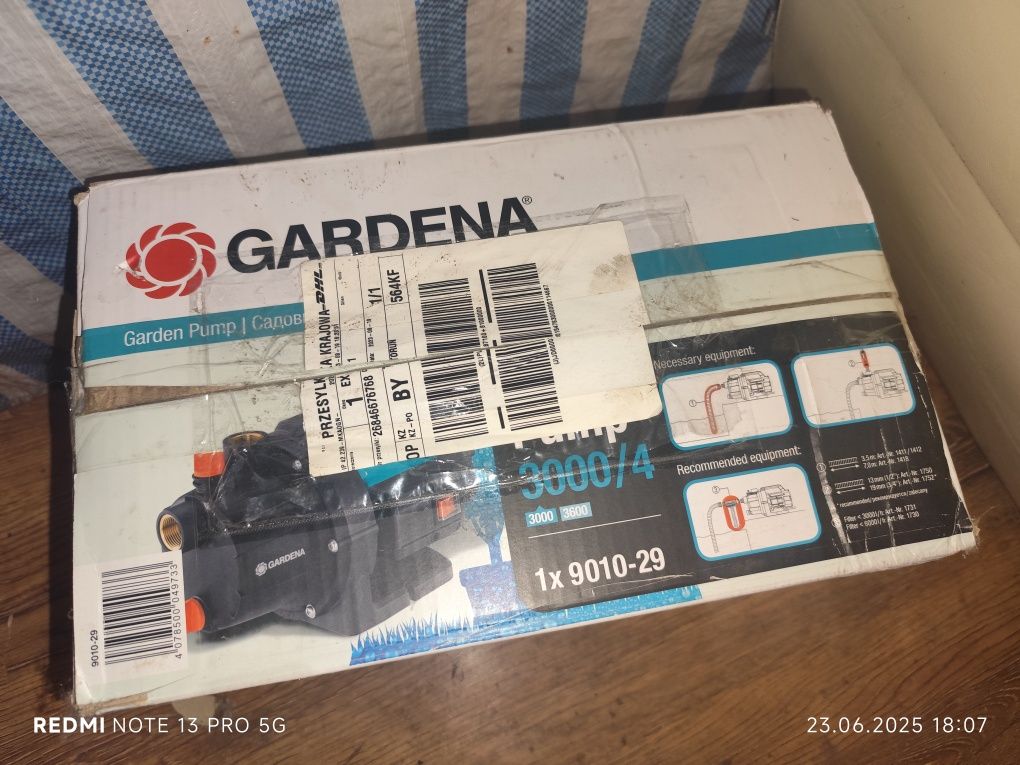 Gardena pompa hydroforowa