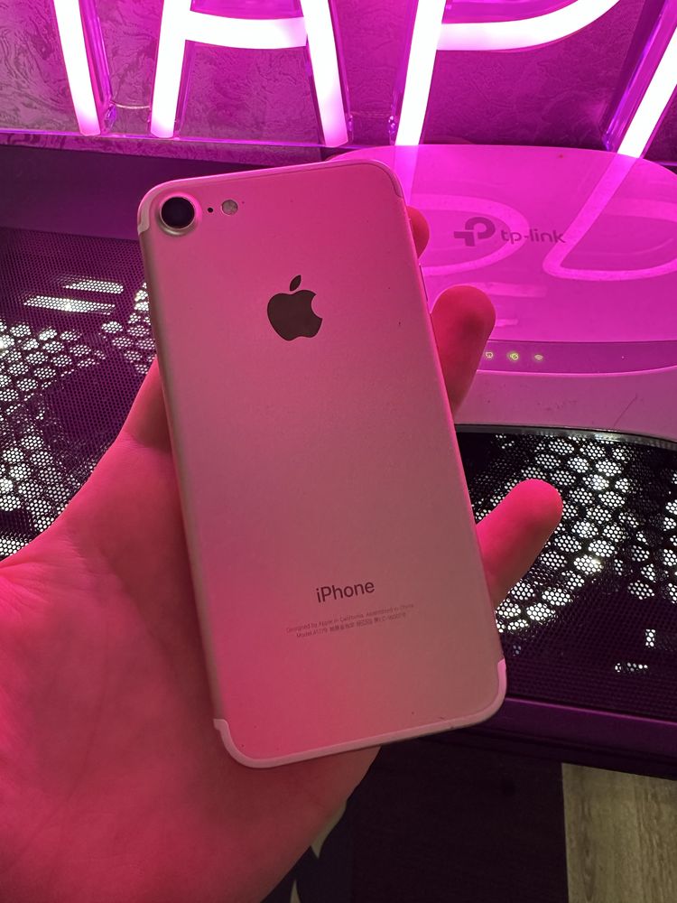 Iphone 7 rose gold 128 gb apple