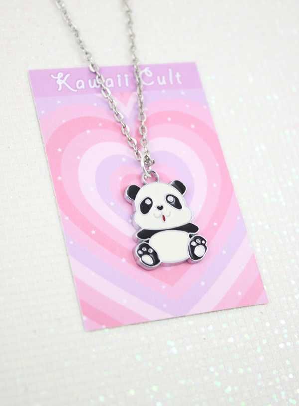 wisiorek miś panda z misiem kawaii harajuku japan scene KC13