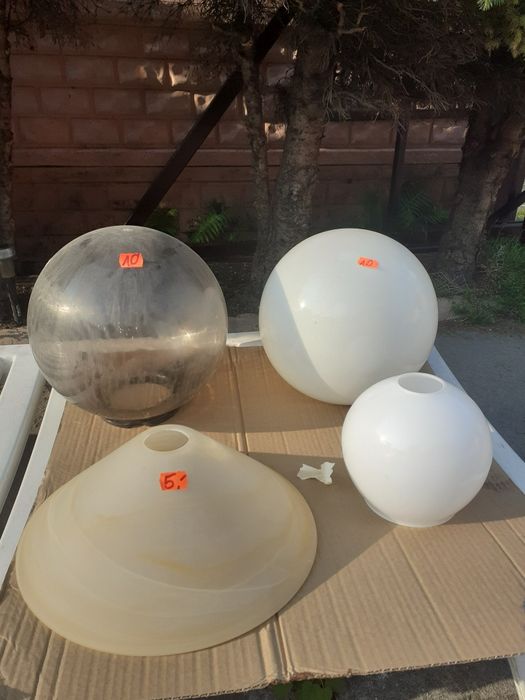 Sprzedam części  do żyrandoli z nierdzewki I złote metalizowane.