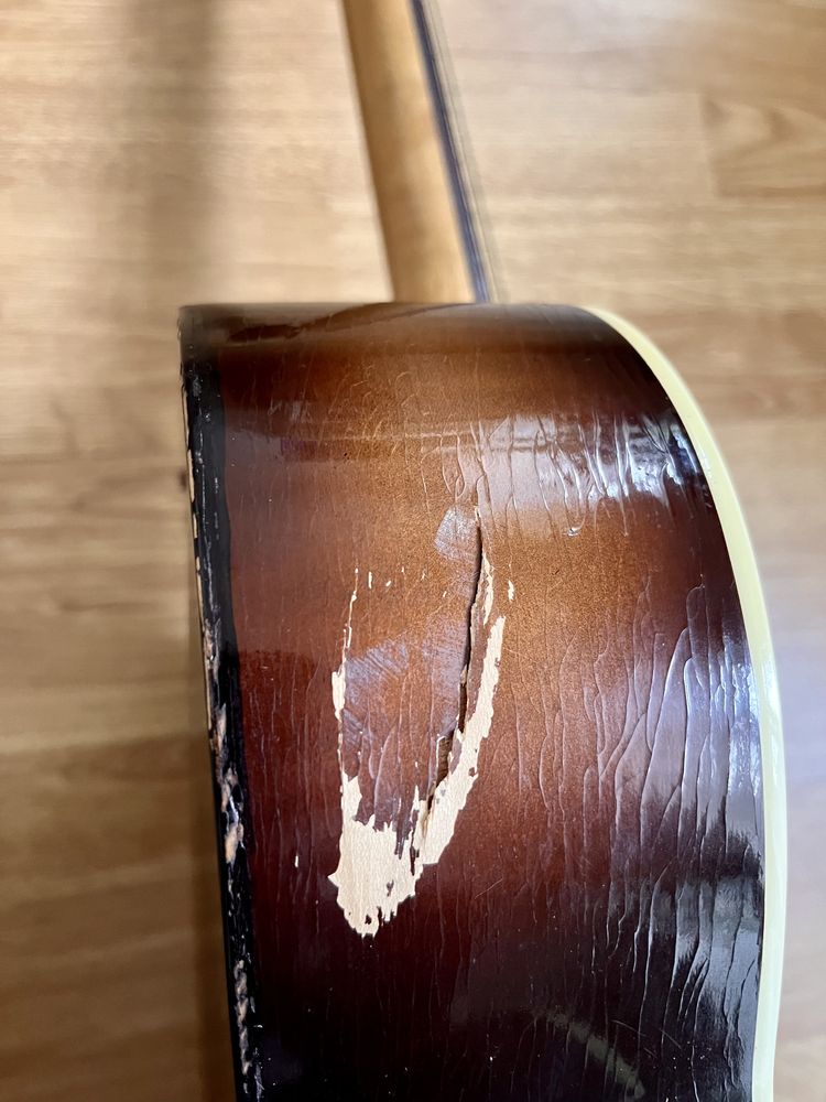 Hofner gitara archtop akustyczna gypsy jazz lata 60 vintage