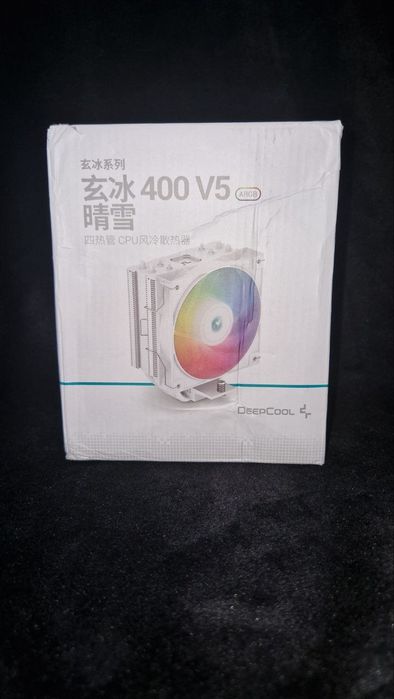 Процесорний  кулер башня Deepcool AG400 ARGB White новий
