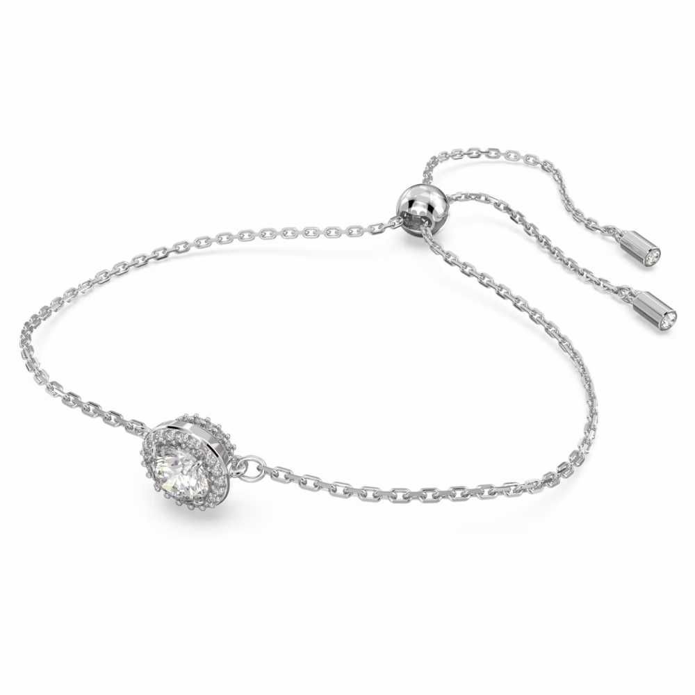 Bransoletka Swarovski - Constella, Pavé, White, Silver