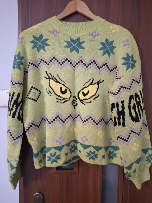 Sweterek świąteczny Grinch nowy