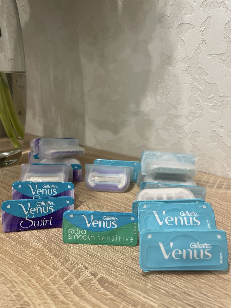 Картріджі Venus extra smooth 5 лез, Venus Swirt,  картриджи