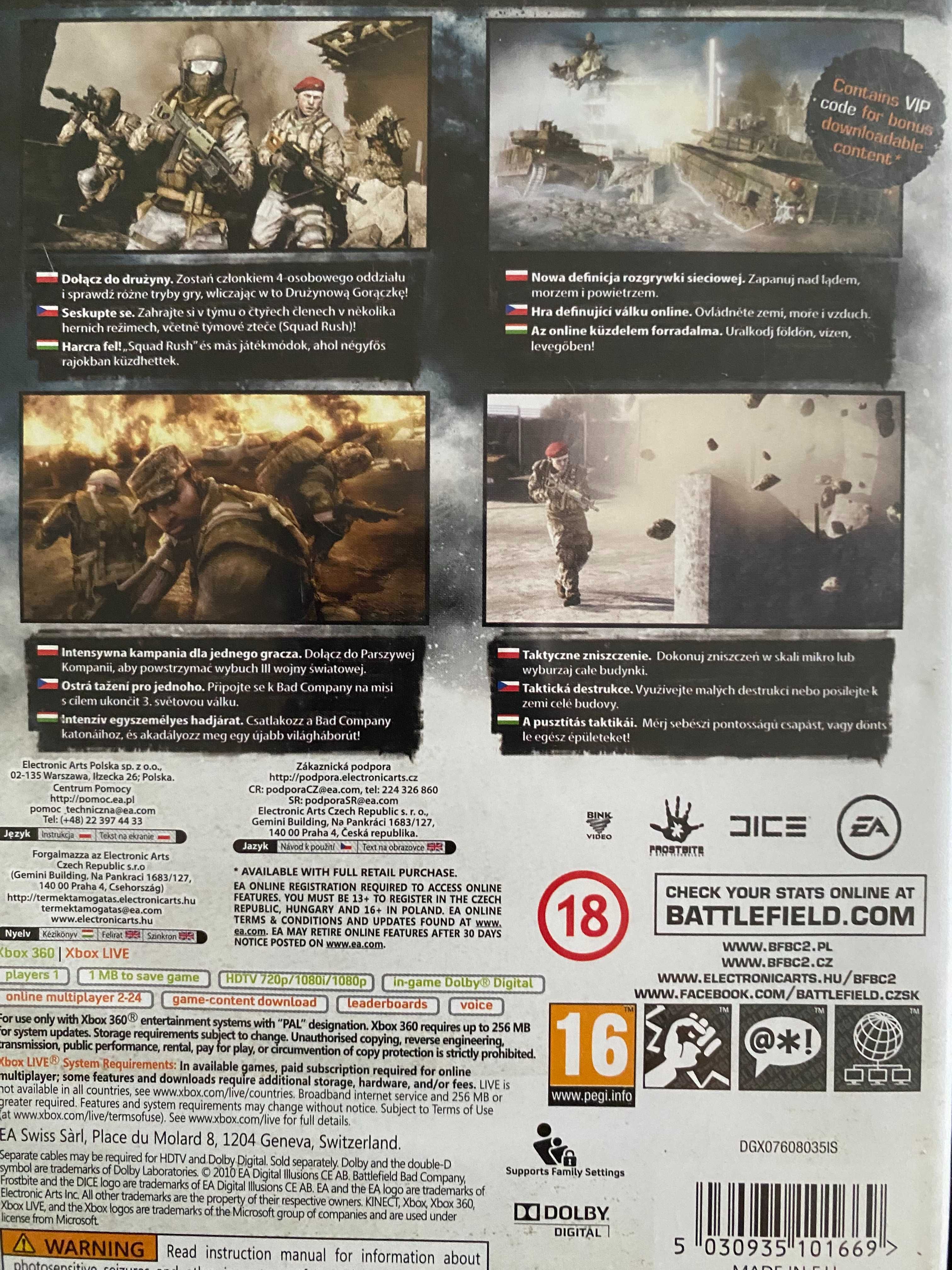 Battlefield: Bad Company 2 Microsoft Xbox 360