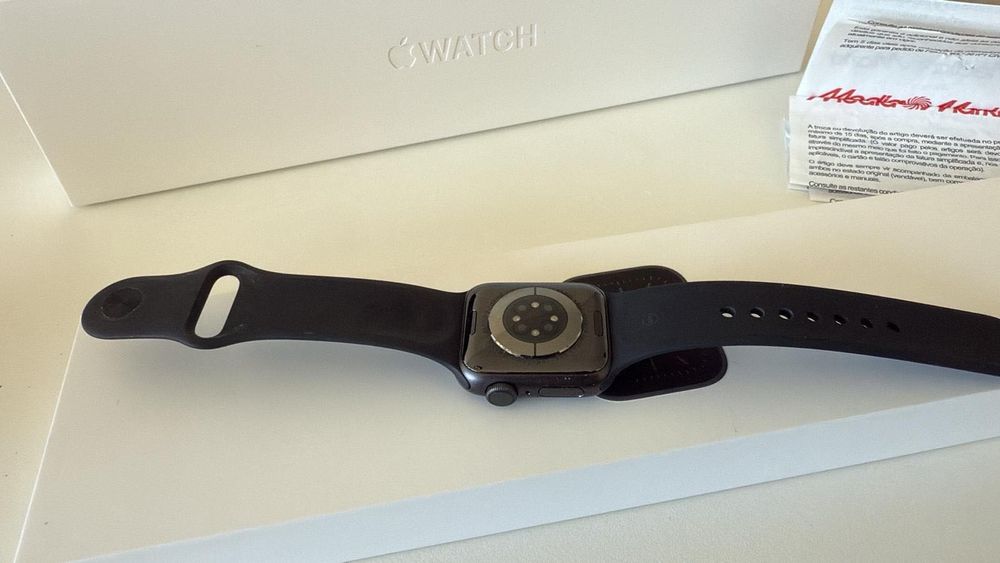 Vendo Apple Watch S6 40mm Preto Fatura de Compra