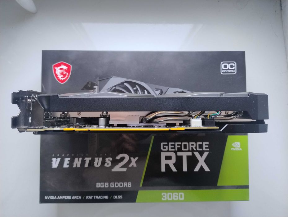 Відеокарта MSI RTX 3060 Ventus 2X 8G OC / Повний комплект, з коробкою.
