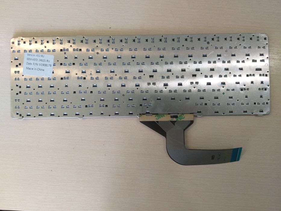 Клавіатура для Asus x55 з рамкою оригінал