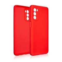 Beline Etui Silicone Motorola Moto G82 5G Czerwony /Red
