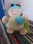 Peluche para berço de bebé com música
