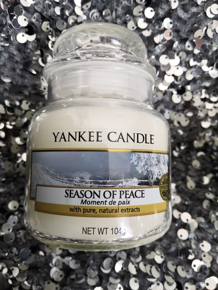 Season of Peace - Yankee Candle - Świeca Mała - Unikat