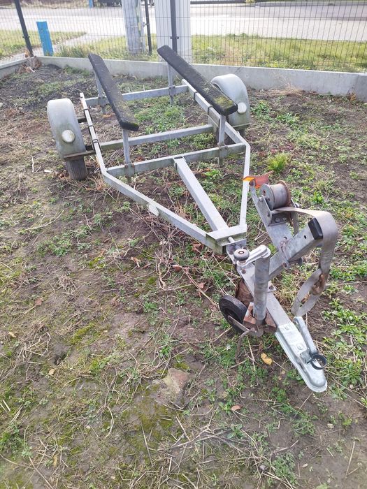 Przyczepa portowa słipowa pod łódkę, skuter,,,łamana !!!
