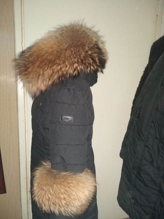 Obszycie  do kaptura z jenota naturalnego