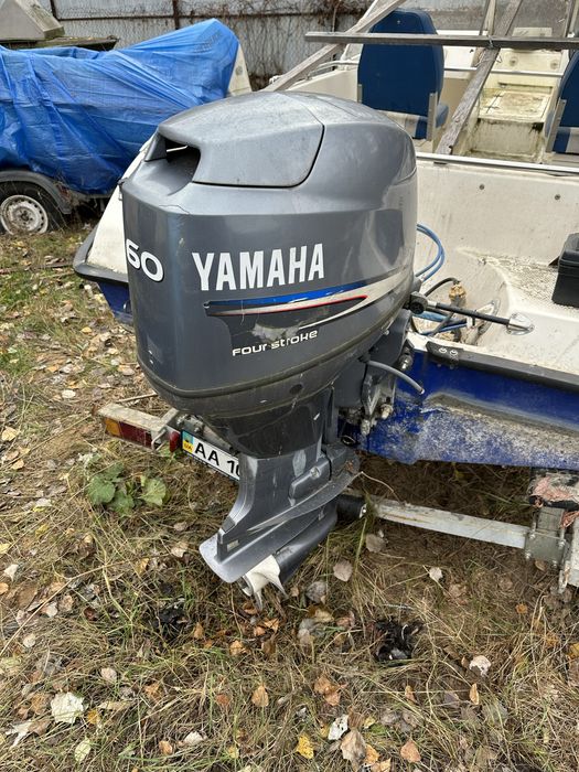 Продам лодку з мотором Yamaha 60 к.с.+ лафет