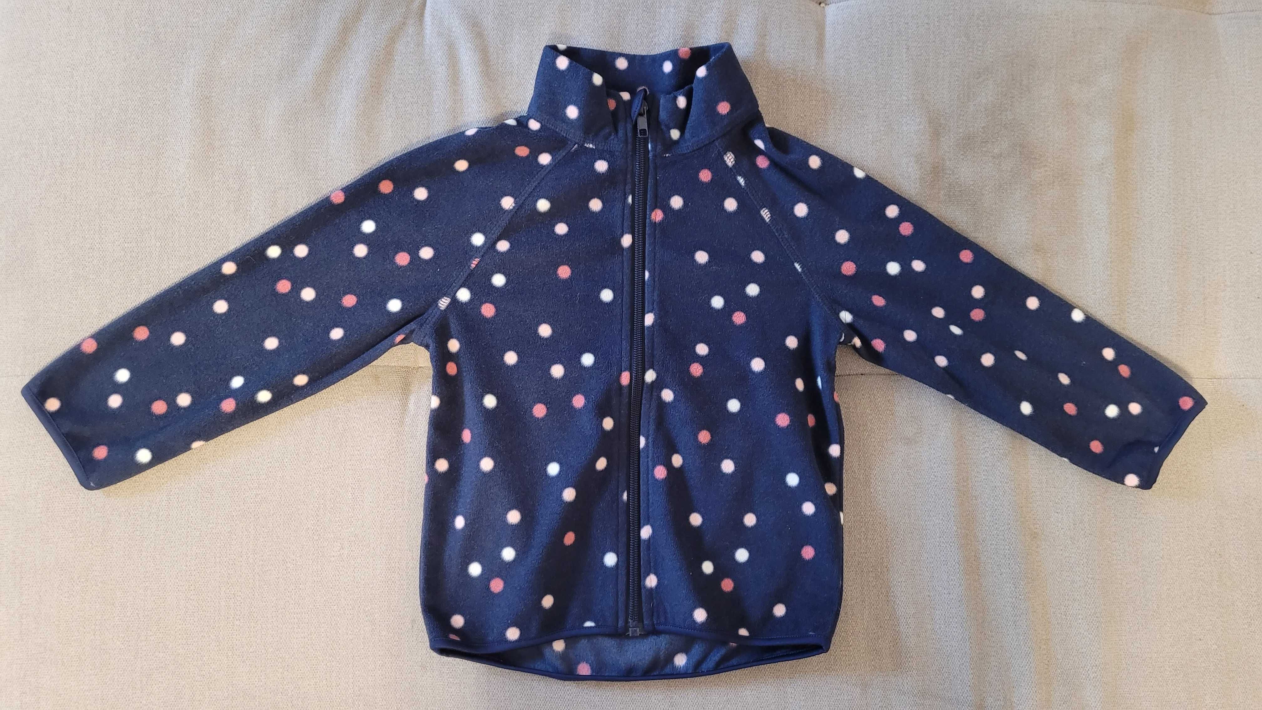 Bluza polar 98/104 dla dziewczynki h&m jak nowa