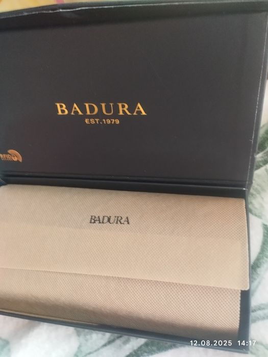 Portfel czerwony Badura