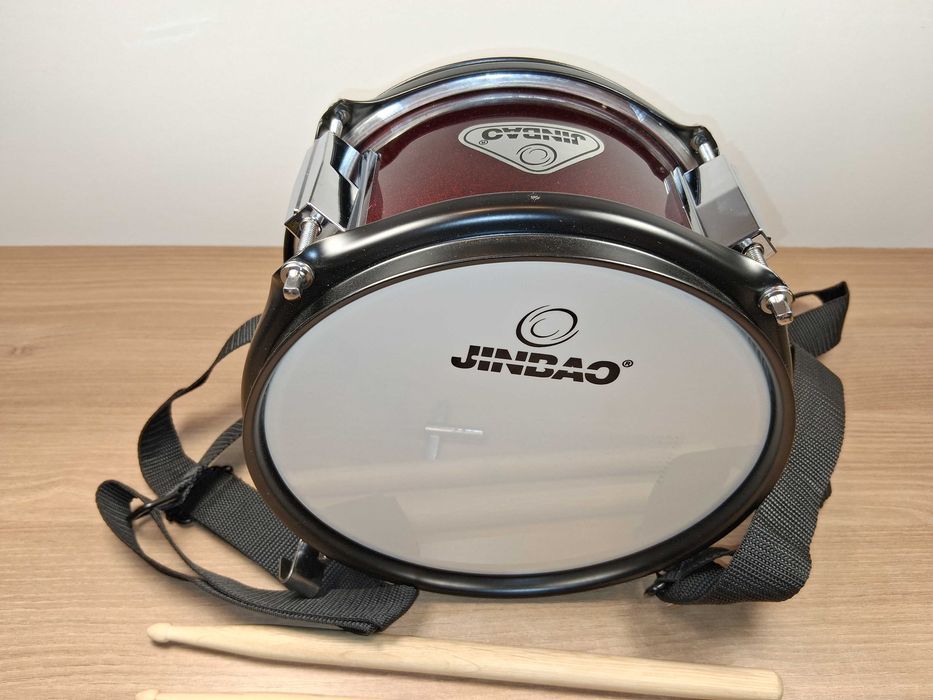 C018 Bęben Marszowy JINBAO 8 Cali Czerwony Model JBMJB0805RD