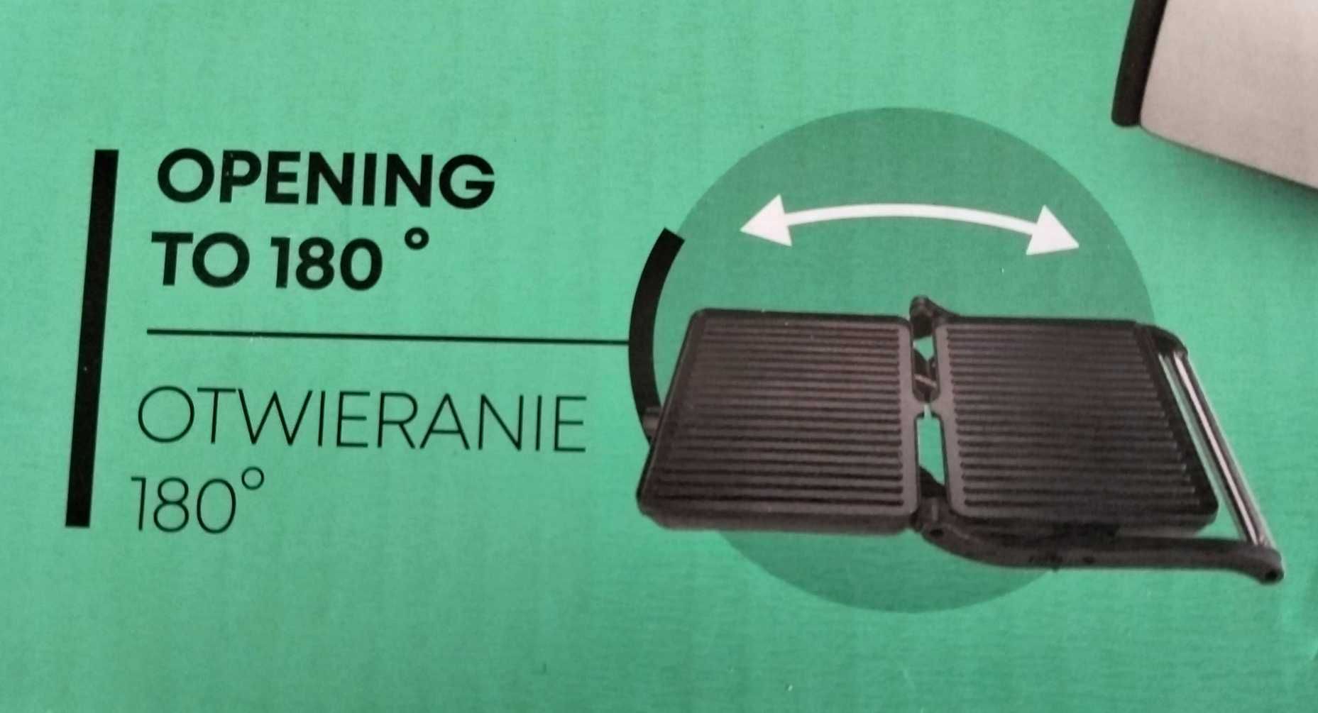 Grill elektryczny z regulacją temperatury moc 2000W