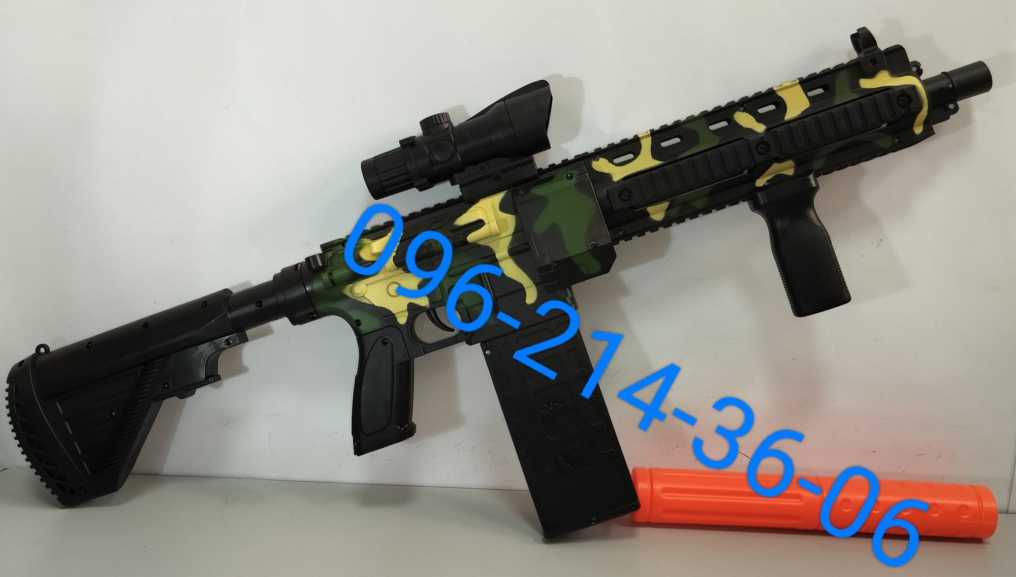 Детский автомат M416 99 см. на аккумуляторе c оптическим прицелом