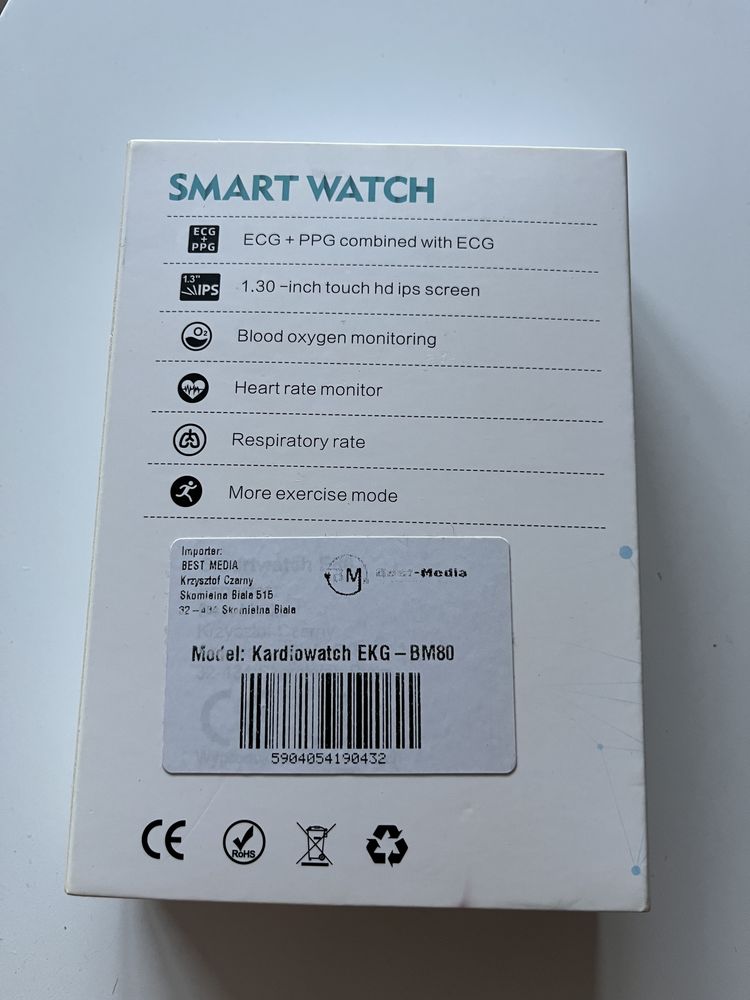 Kardiowatch EKG-BM80, Smart watch z EKG