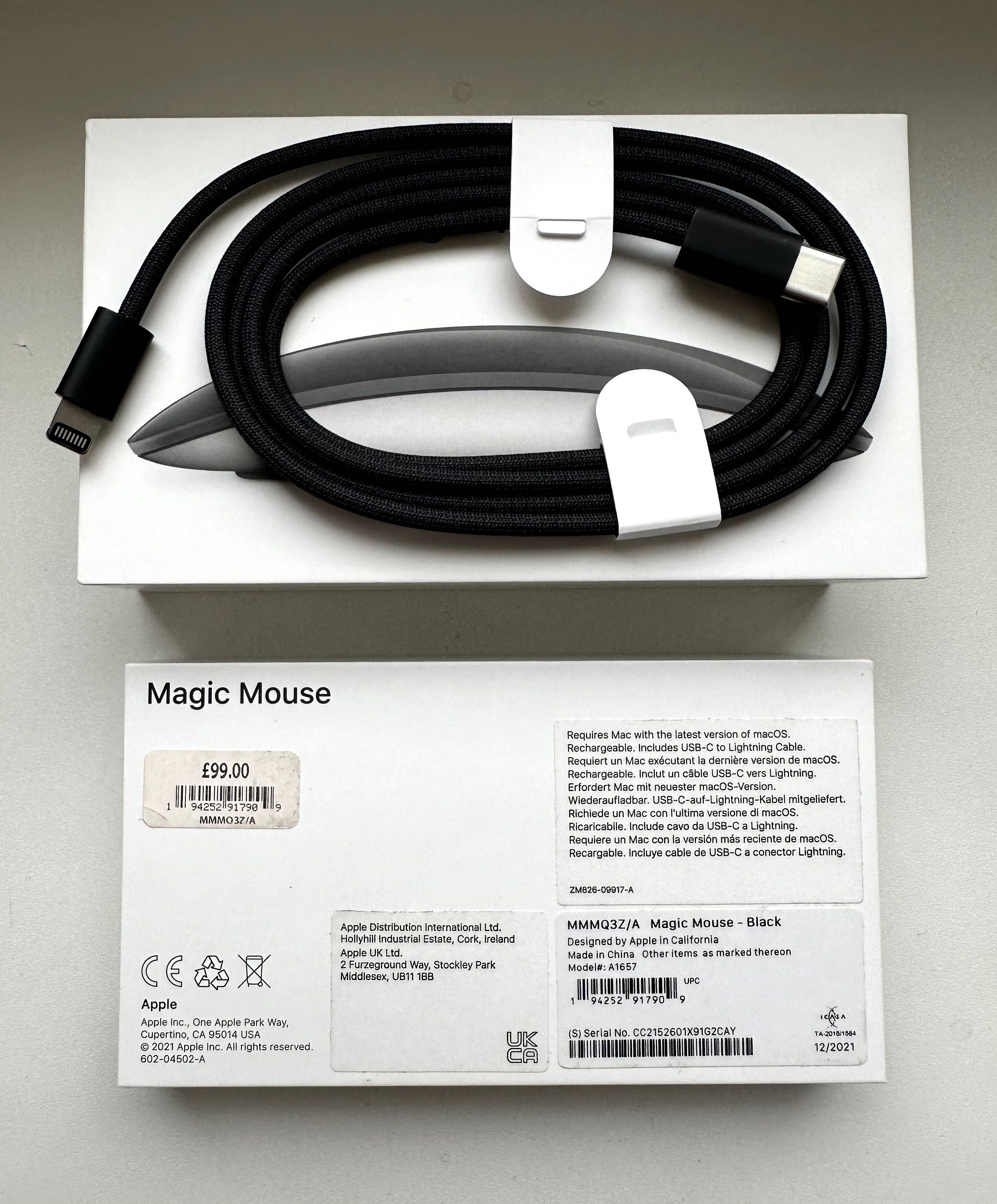 Бездротова миша Apple Magic Mouse 2022 Black