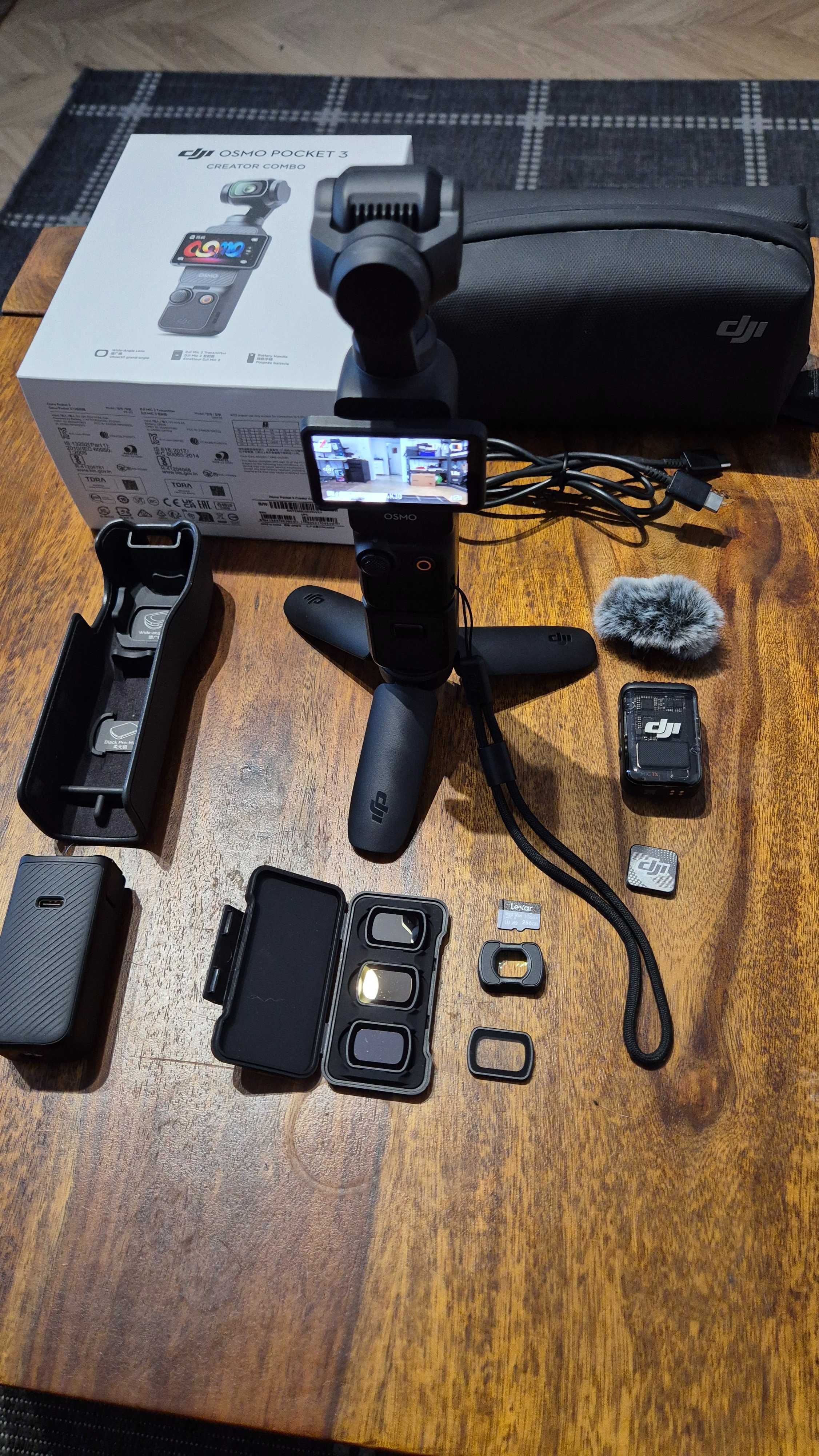 Kamera DJI OSMO Pocket 3 Creator Combo +  DJI Care Refresh 2026